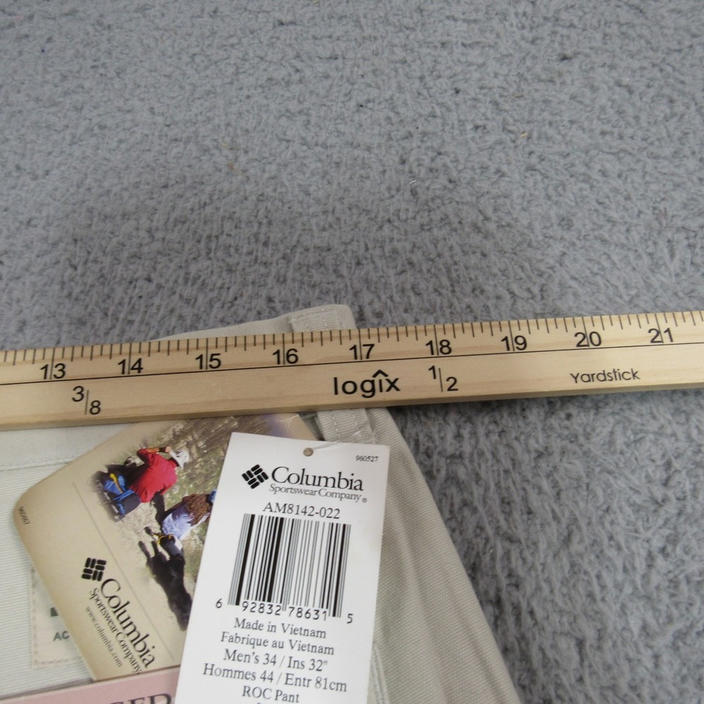 Columbia White Men's Chinos - Picture 10 of 12